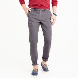 J.Crew Straight Fit Pants In Stretch Chino